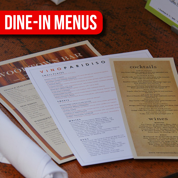 menus